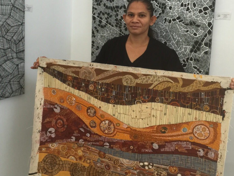 Painting by Kerry McCarthy [Alice Springs]