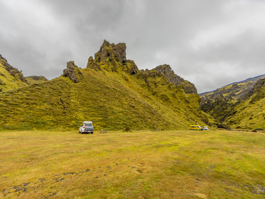 soirée au camp [Islande]