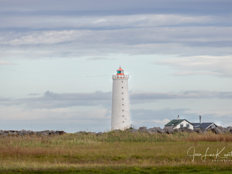 Le vieux phare d'Akranes [Vesturland, Islande]