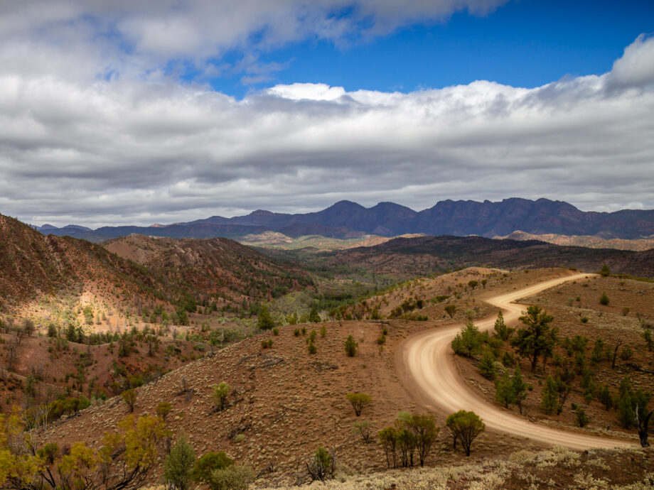 Road to Brachina Gorge