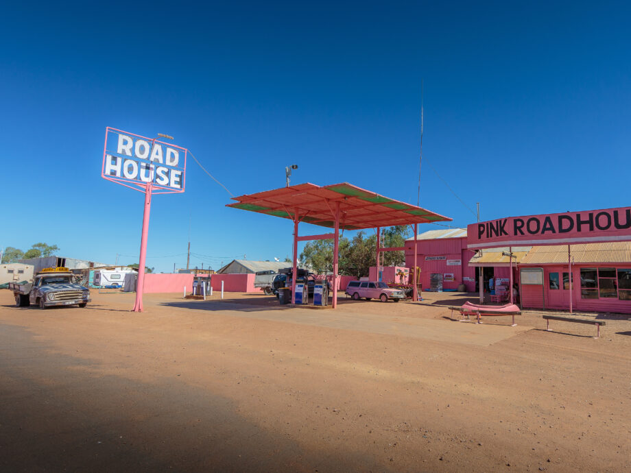 Pink Roadhouse [Oodnadatta track]