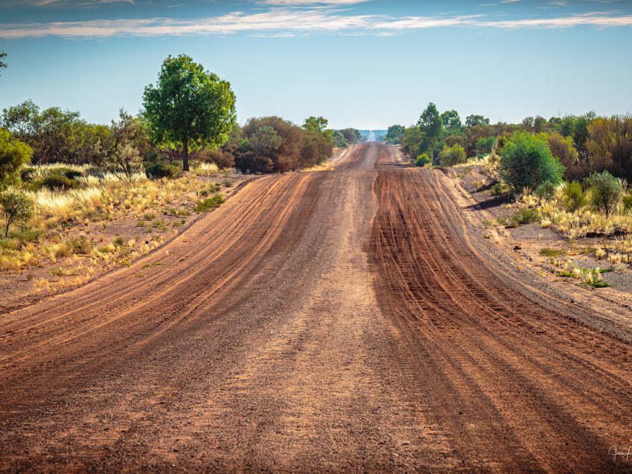 on the Larapinta Drive