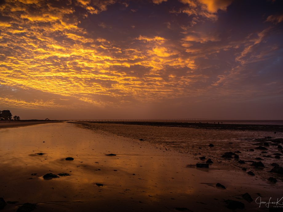 Coucher de soleil sur le Tage