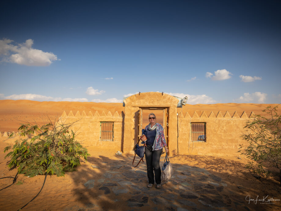 arrivée au Safari Desert Camp  [Wahiba Sands]