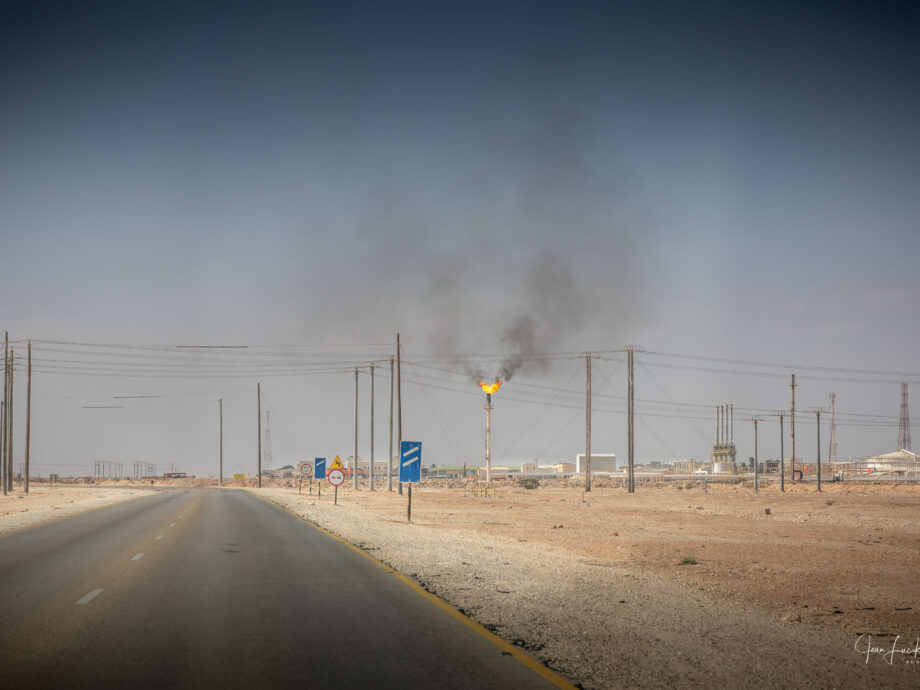 Première torchère (Oman Sud - Salalah]