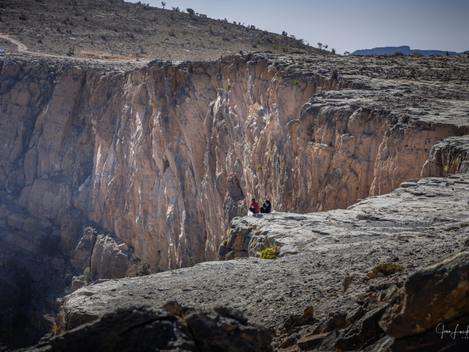 Picnic au Jebel Shams [monts Hajar]