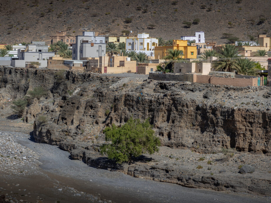 village dans le wadi