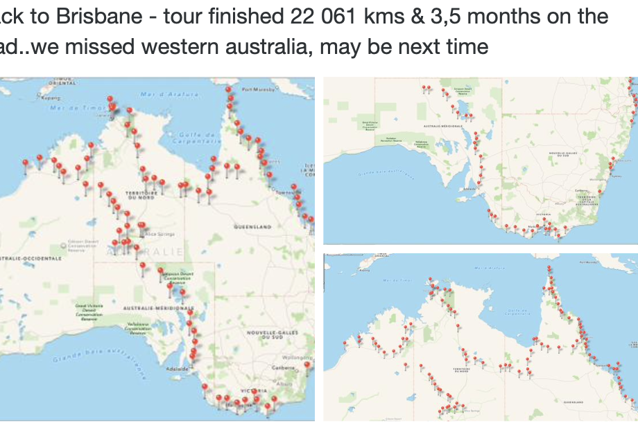 Australie Tour 2015