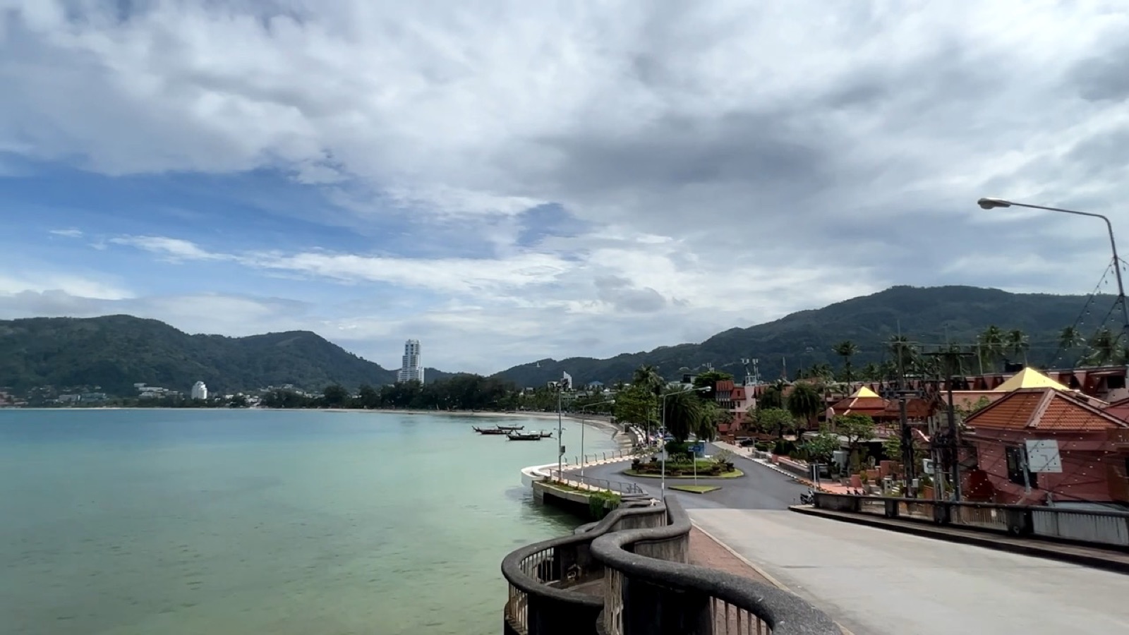 Patong Beach déserte